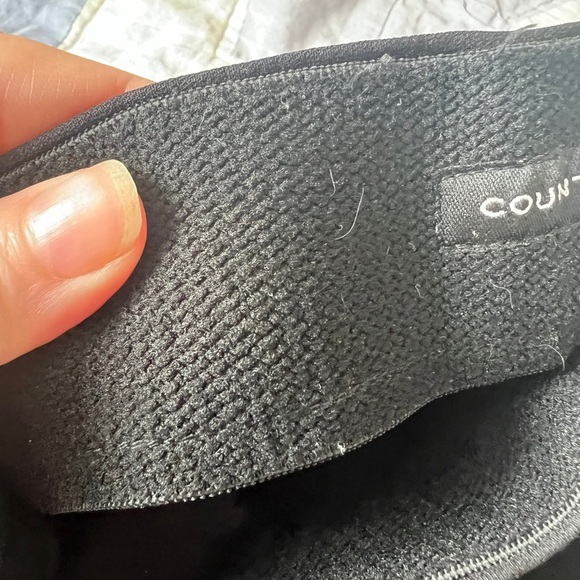 Counterparts Womens Pull on Black Classic Work Office Slim Fit Pants Size 8 - Picture 6 of 12